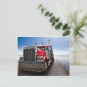 All American Trucker Briefkaart (Staand voorkant)