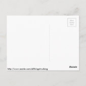 All American Trucker Briefkaart (Achterkant)