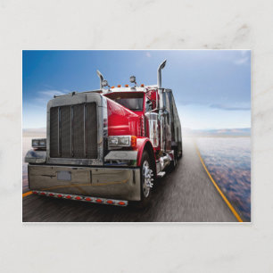 All American Trucker Briefkaart