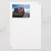 All American Trucker Briefpapier (Voorkant / Achterkant)