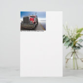 All American Trucker Briefpapier (Staand voorkant)