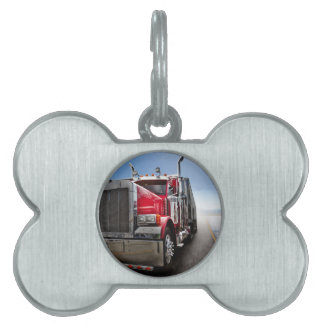 All American Trucker Huisdieren Naamplaatje