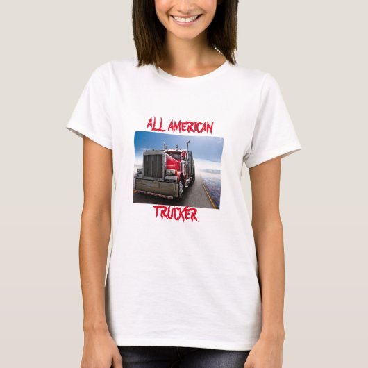 All American Trucker T-shirt (Voorkant)
