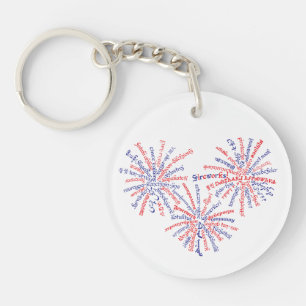 All-American-Vuurwerk Sleutelhanger