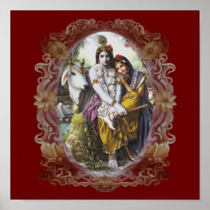 All-Attractive Couple cameo Poster