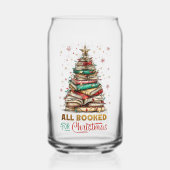 All Booked for Christmas  Blikvorm Glas (Achterkant)