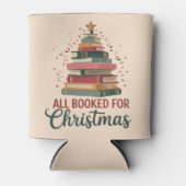 All Booked for Christmas Book Tree Xmas Teacher  Blikjeskoeler (Voorkant)