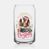 All Booked for Christmas Dragon  Blikvorm Glas (Voorkant)