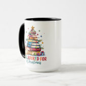 All Booked for Christmas Mug | Book Lover Gift | (Devant gauche)