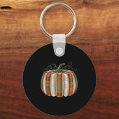All Booked For Fall Pumpkin Autumn Librarians Teac Sleutelhanger (Voorkant)