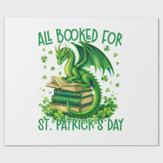 All Booked for St Patrick's Day Cadeaupapier