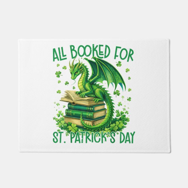 All Booked for St Patrick's Day Deurmat (Voorkant)