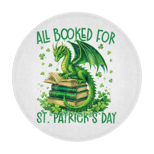 All Booked for St Patrick's Day Snijplank (Voorkant)