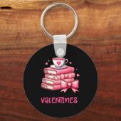 All Booked For Valentines Book Reading Bookworm Ne Sleutelhanger (Voorkant)