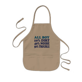 All Boy Kinder Apron Kinder Schort