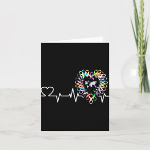 All Cancer Matters Bewustmakingsdag Heartbeat Ribb Kaart