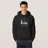 All Cool Kids Are Reading Book Nerd  Reading Vinta Hoodie (Voorkant volledig)