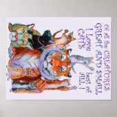 All Creature Great and Small Cats! Poster small (Devant)