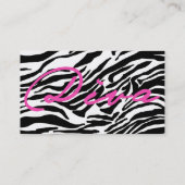 "All Dingen Diva" Visitekaartje (Achterkant)