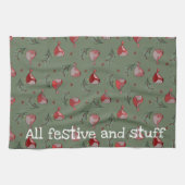 All Festive and Stuff - Festive Kitchen Towel Theedoek (Horizontaal)