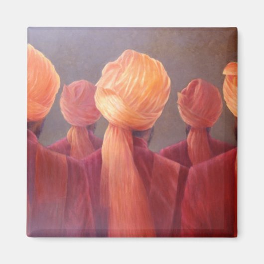 All Five Heads Magneet (Voorkant)