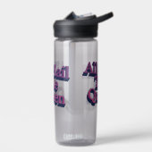 All Hail the Queen 3D Letters Quote Waterfles (Links)
