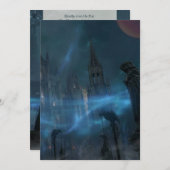 All Hallows Eve bruiloft Kaart (Voorkant / Achterkant)