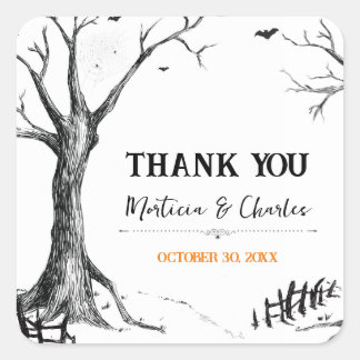 All Hallows Eve Halloween Boom Thank Je Sticker