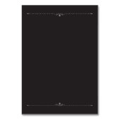 All Hallows Eve Halloween Roos Kaart (Achterkant)