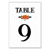 All Hallows Eve Halloween Roos Kaart (Voorkant)