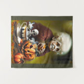 All Hallows Tea Tijd Wandkleed (Voorkant (horizontaal))