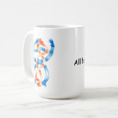 All Hands On Deck Mom's Life Mug (Devant gauche)
