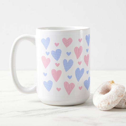 All Heart 🌸 koffie mok 15oz (Met donut)
