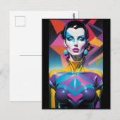 All Heart Plus Latex Briefkaart (Voorkant / Achterkant)