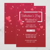 All Heart Valentijnsdag Invitation Kaart (Voorkant / Achterkant)