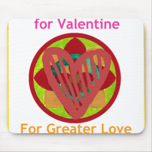 All Hearts Go Home voor Valentijn Art Print Muismat