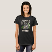 All I Need Is Camping And My WHIPPET Camper Dog T-shirt (Voorkant volledig)