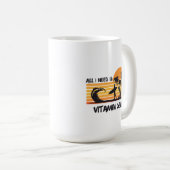 All I need is vitamin SEA T-shirt. Coffee Mug (Devant droit)