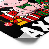 All I Want For Christmas Is An Axolotl Holiday Pet Poster (Hoek)