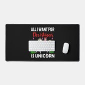 All I Want For Christmas Is Unicorn (Clavier et souris)