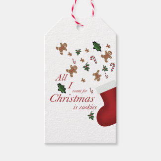 all i wanted for christmas is cookie cadeaulabel