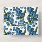 All-in-One Baby Shower Uitnodiging (Achterkant)