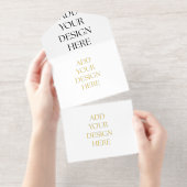 All in One Invitation (Détachable)