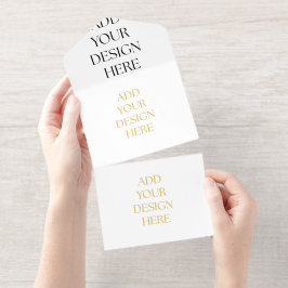 All in One Invitation Uitnodiging