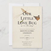All in One Little Love Bug Baby shower Uitnodiging (Voorkant)