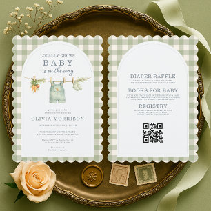 All-in-One Lokale Baby Shower Kaart