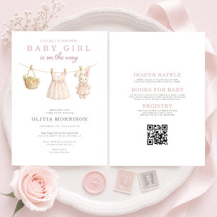 All in One Meisje Lokaal Gekweekte Markt Baby Show Kaart