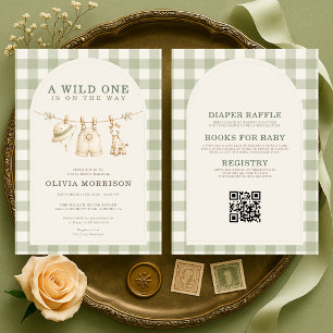 All in One Safari Jungle Baby Borrel Kaart