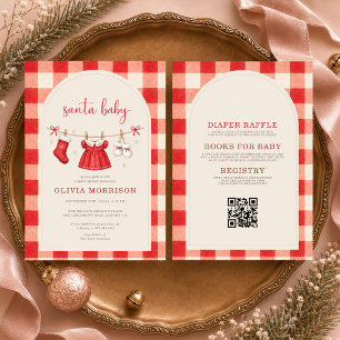 All in One Sinterklaas Baby Waslijn Baby Shower Kaart