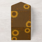 All-In-One Sunflower Invitation (Dehors)